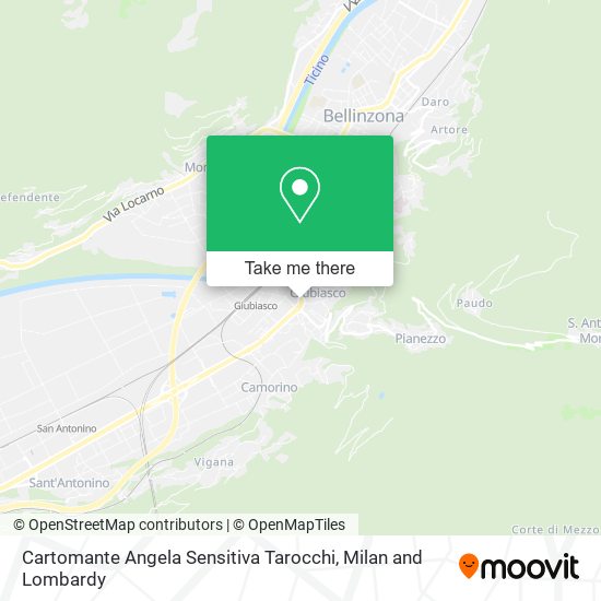 Cartomante Angela Sensitiva Tarocchi map