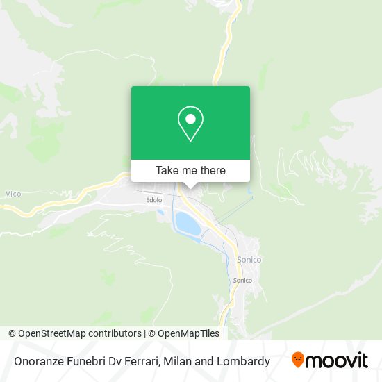 Onoranze Funebri Dv Ferrari map