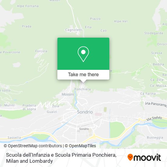 Scuola dell'Infanzia e Scuola Primaria Ponchiera map