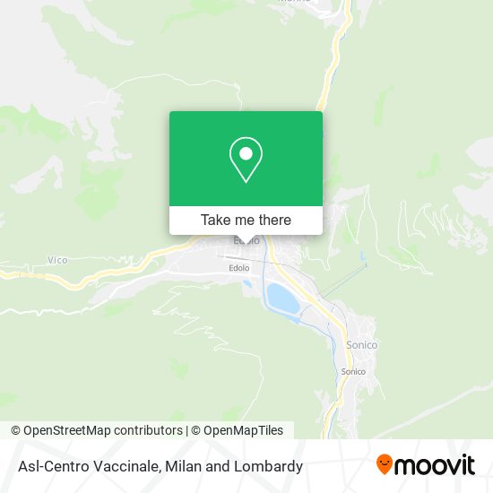 Asl-Centro Vaccinale map