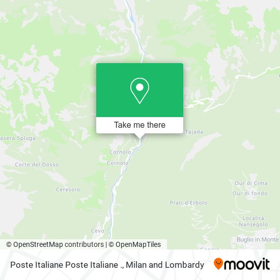 Poste Italiane Poste Italiane . map