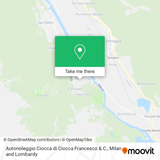 Autonoleggio Ciocca di Ciocca Francesco & C. map