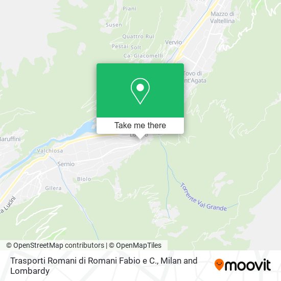 Trasporti Romani di Romani Fabio e C. map