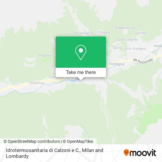 Idrotermosanitaria di Calzoni e C. map