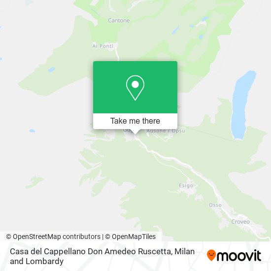 Casa del Cappellano Don Amedeo Ruscetta map