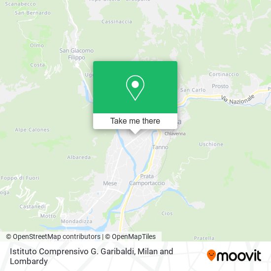 Istituto Comprensivo G. Garibaldi map
