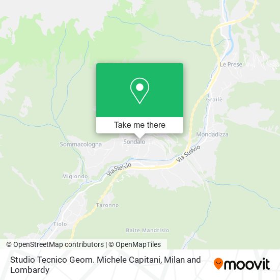 Studio Tecnico Geom. Michele Capitani map