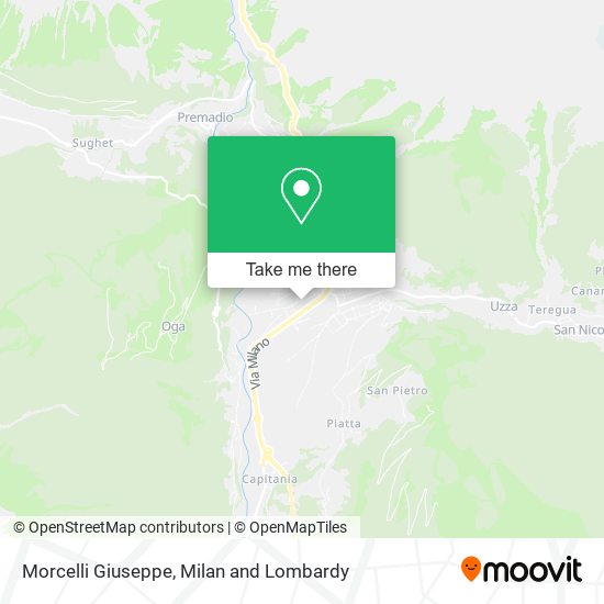 Morcelli Giuseppe map