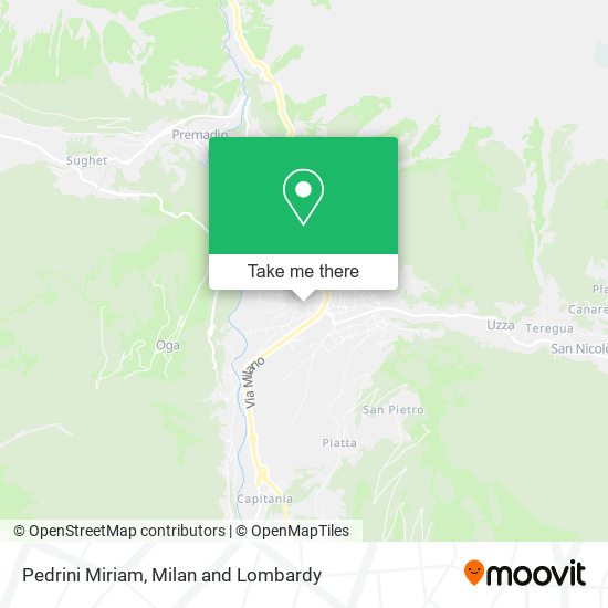 Pedrini Miriam map