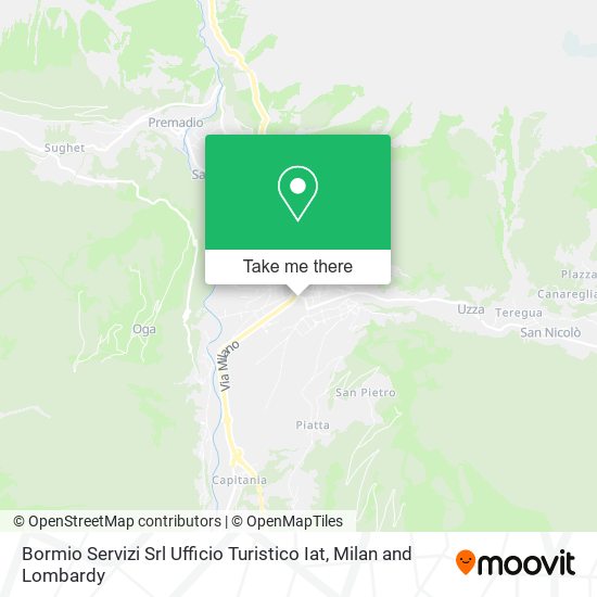 Bormio Servizi Srl Ufficio Turistico Iat map