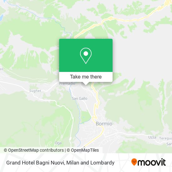 Grand Hotel Bagni Nuovi map