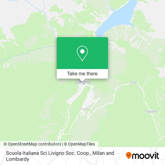 Scuola Italiana Sci Livigno Soc. Coop. map