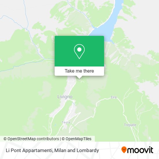 Li Pont Appartamenti map