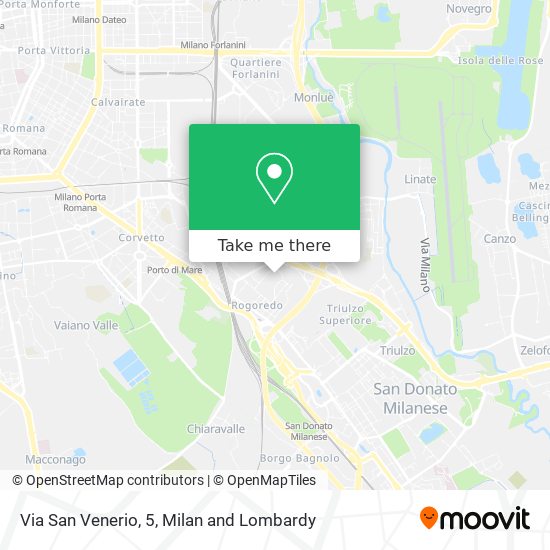 Via San Venerio, 5 map