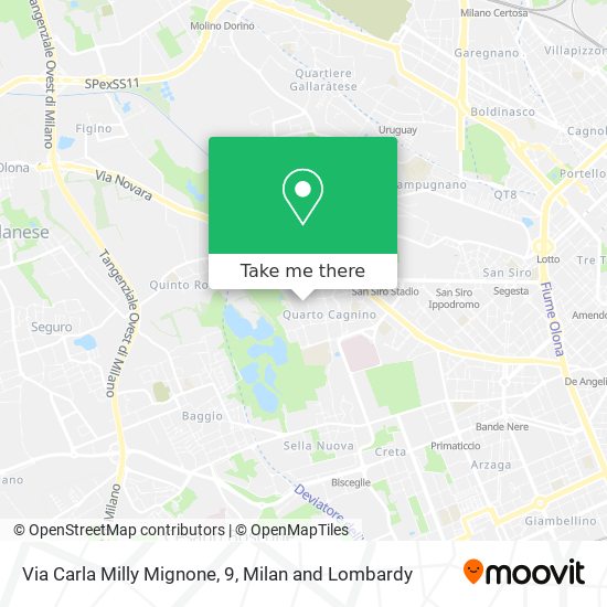 Via Carla Milly Mignone, 9 map