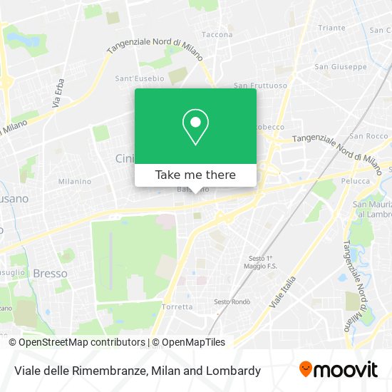 Viale delle Rimembranze map