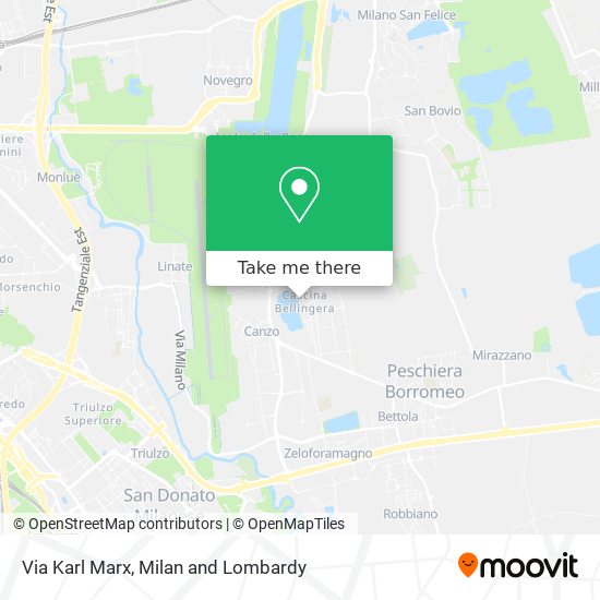 Via Karl Marx map