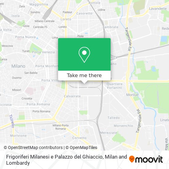 Frigoriferi Milanesi e Palazzo del Ghiaccio map