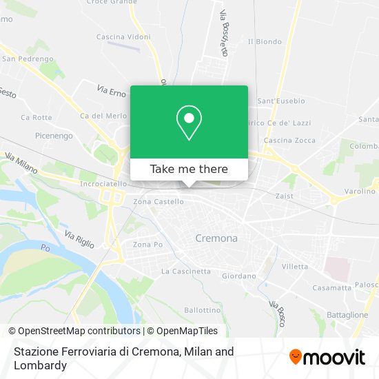 Stazione Ferroviaria di Cremona map
