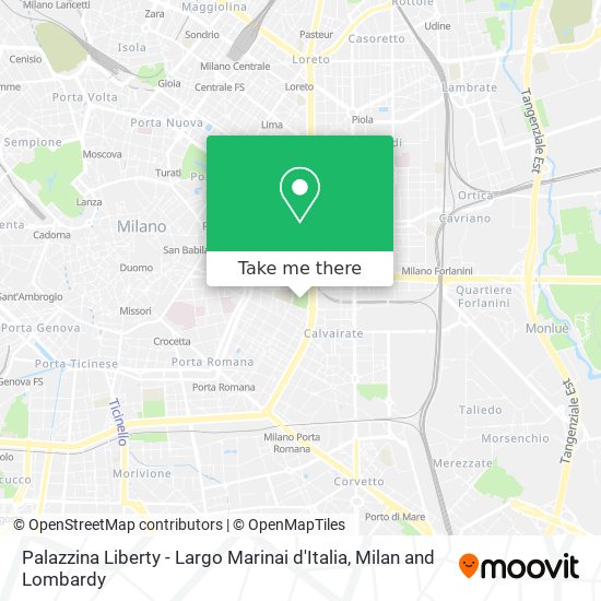 Palazzina Liberty - Largo Marinai d'Italia map