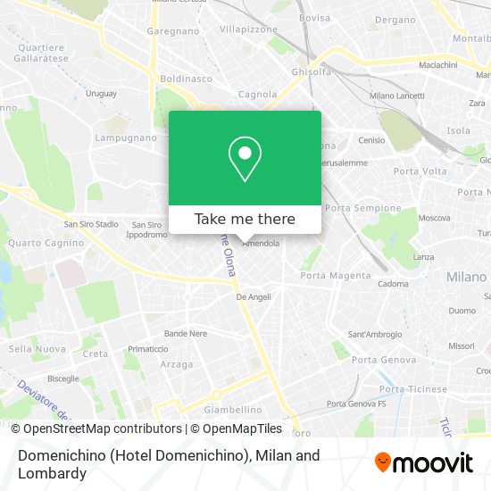 Domenichino (Hotel Domenichino) map