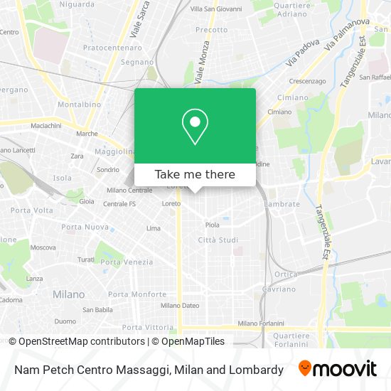 Nam Petch Centro Massaggi map