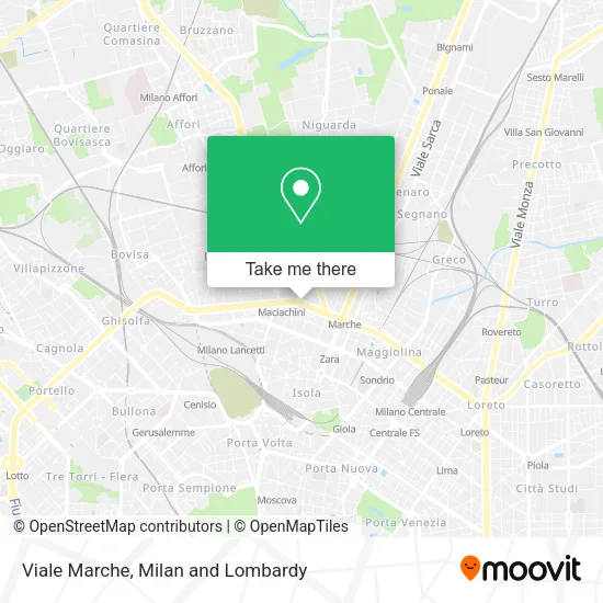 Viale Marche map