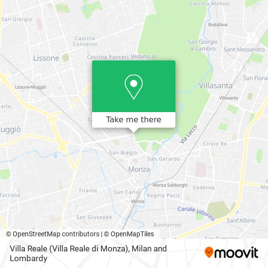 Villa Reale (Villa Reale di Monza) map
