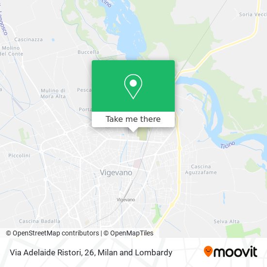 Via Adelaide Ristori, 26 map