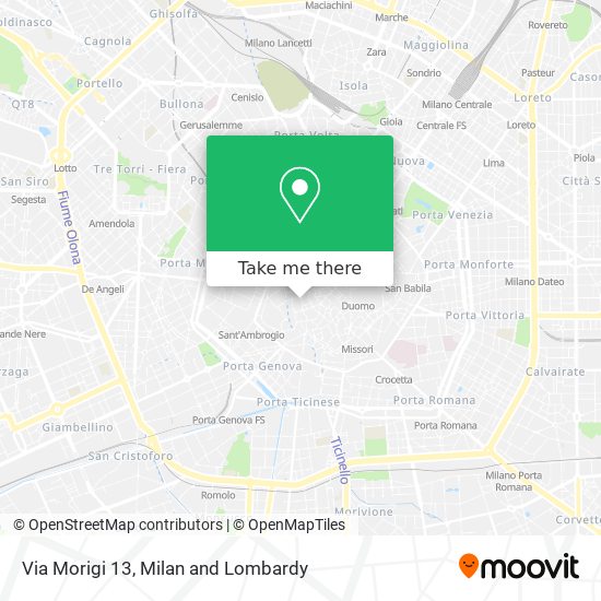 Via Morigi 13 map