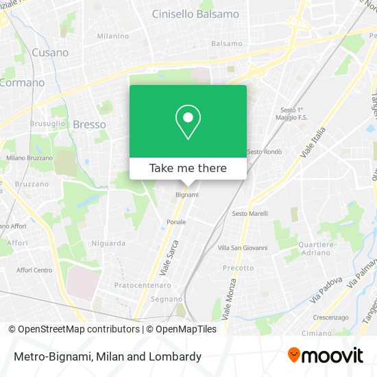 Metro-Bignami map