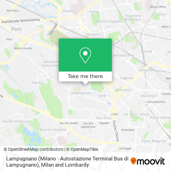 Lampugnano (Milano - Autostazione Terminal Bus di Lampugnano) map