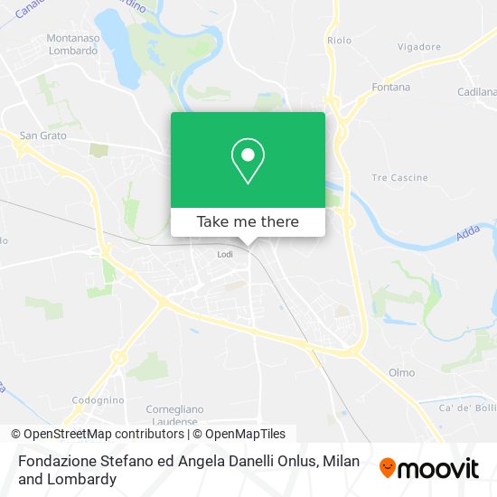 Fondazione Stefano ed Angela Danelli Onlus map
