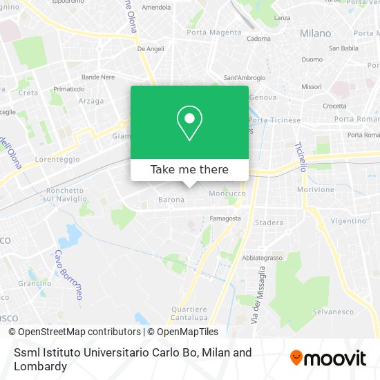 Ssml Istituto Universitario Carlo Bo map