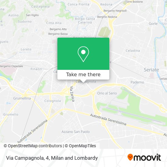Via Campagnola, 4 map