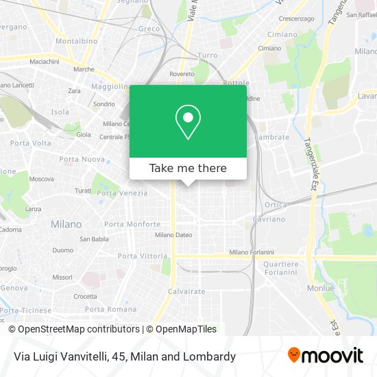 Via Luigi Vanvitelli, 45 map