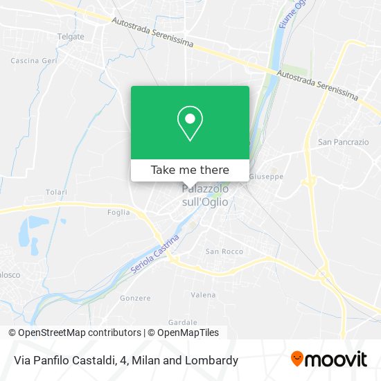 Via Panfilo Castaldi, 4 map