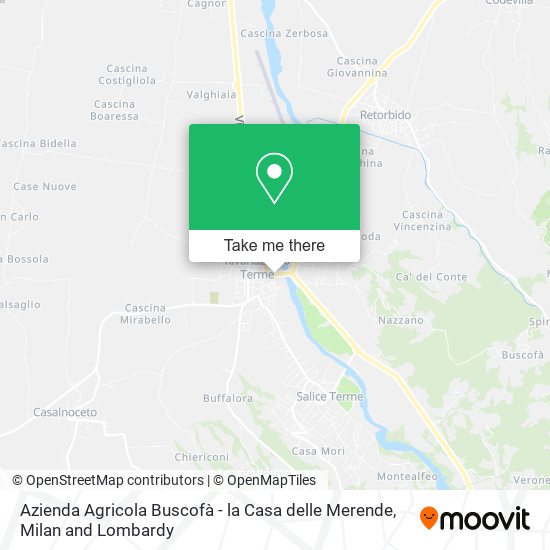 Azienda Agricola Buscofà - la Casa delle Merende map