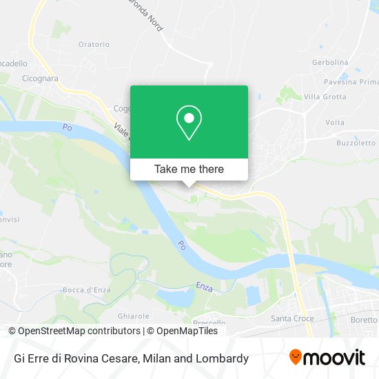 Gi Erre di Rovina Cesare map