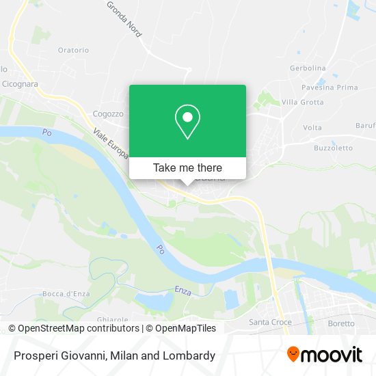 Prosperi Giovanni map