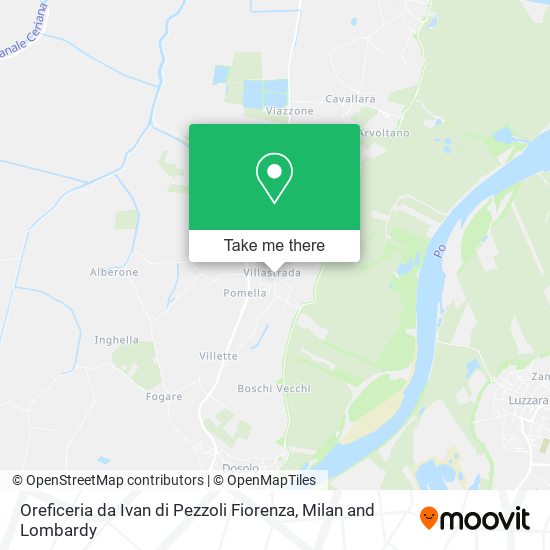 Oreficeria da Ivan di Pezzoli Fiorenza map