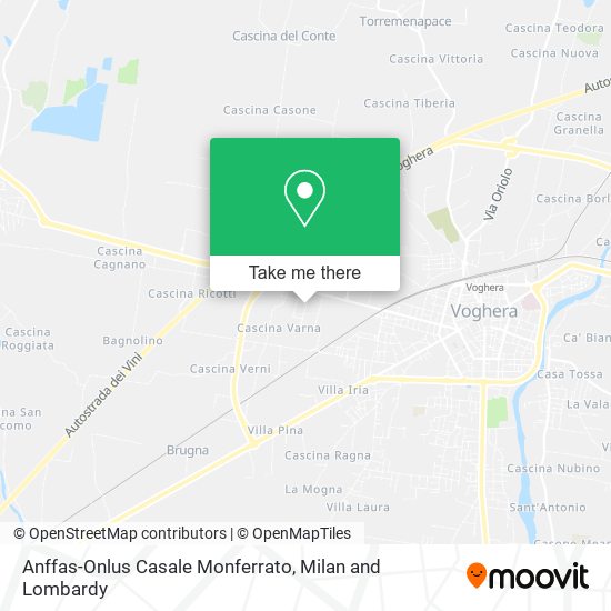 Anffas-Onlus Casale Monferrato map