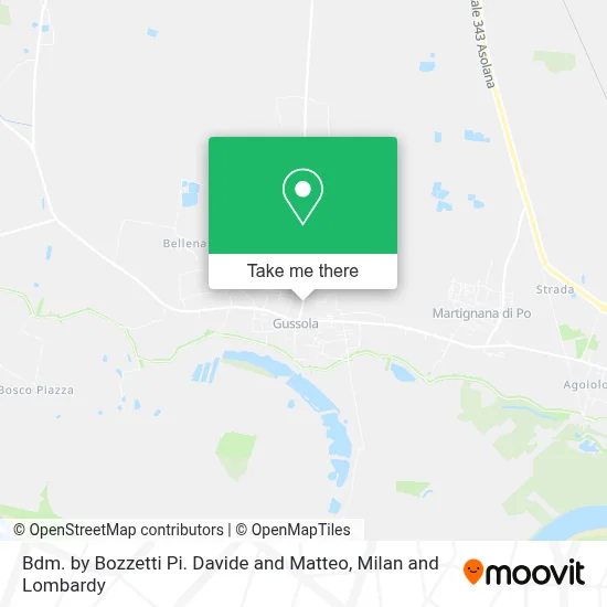 Bdm. by Bozzetti Pi. Davide and Matteo map