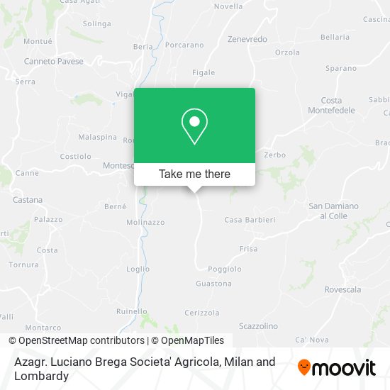 Azagr. Luciano Brega Societa' Agricola map