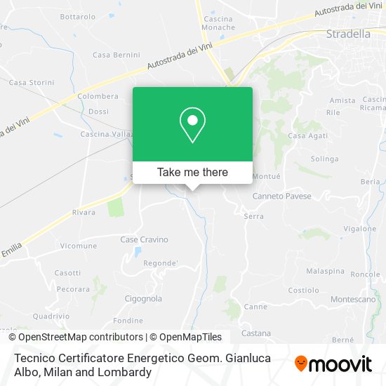 Tecnico Certificatore Energetico Geom. Gianluca Albo map