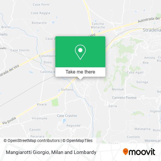 Mangiarotti Giorgio map