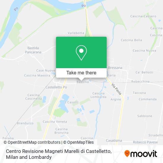 Centro Revisione Magneti Marelli di Castelletto map