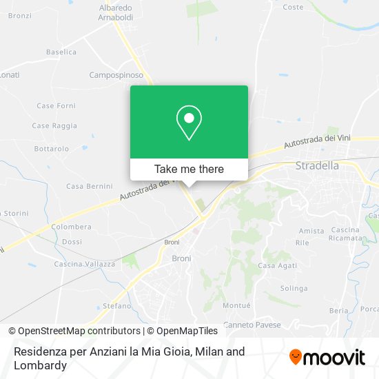 Residenza per Anziani la Mia Gioia map