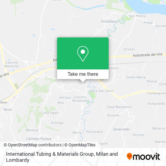 International Tubing & Materials Group map