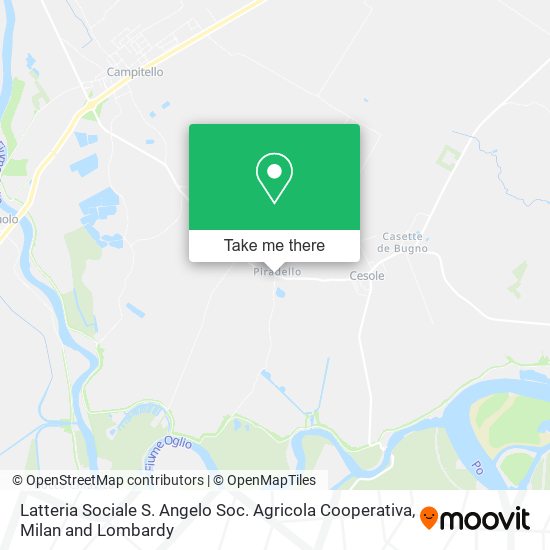 Latteria Sociale S. Angelo Soc. Agricola Cooperativa map